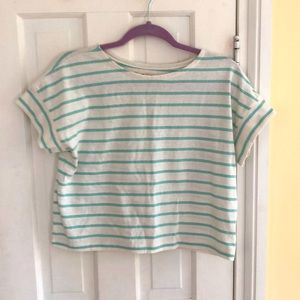 NWOT Madewell striped cotton short sleeve